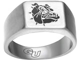 Gonzaga Bulldogs Ring Silver Titanium Ring Sizes 8 - 12 #gonzaga #bulldogs