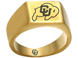 Colorado Buffaloes Ring Gold Titanium Ring | Sizes 8-12 #buffs #ncaa