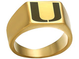 Miami Hurricanes Ring Gold 10mm Band | Sizes 8-12 #miami #hurricanes #TheU