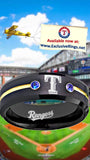 Texas Rangers Ring Black Gold Blue CZ Wedding Band Style | Sizes 6-13 #texasrangers #mlb