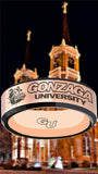 Gonzaga Bulldogs Ring Rose Rose Gold & Black Wedding Ring Sizes 6 - 13 #gonzaga #bulldogs