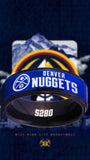 Denver Nuggets Ring: Blue & Black Wedding Band | Sizes 5 - 15 | #Denver #Nuggets #5280