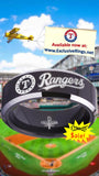 Texas Rangers Ring Championship Ring Black & Silver Wedding Band | Sizes 4 - 17 #texasrangers #mlb