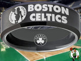 Boston Celtics Ring Black Wedding Ring Sizes 6 - 13 #celtics #nba