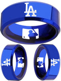 LA Dodgers Ring | Blue Wedding Band | Sizes 6-13 #dodgers