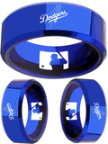 LA Dodgers Ring | Blue Wedding Ring | Sizes 6-13 #dodgers