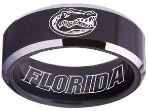 Florida Gators Ring UF Gators Logo Ring Black & Silver | Sizes 4-17 #gators